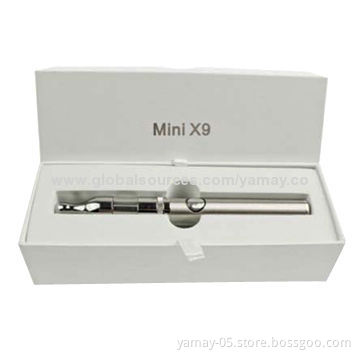 E-cigarette mini X9 start kit with big vapor and hot sales